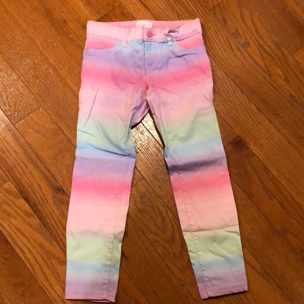 Pastel pants.